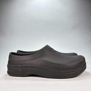 TredSafe Enduro Pro Anti Fatigue Clogs Black Slip Resistant Shoes Men's Size 12